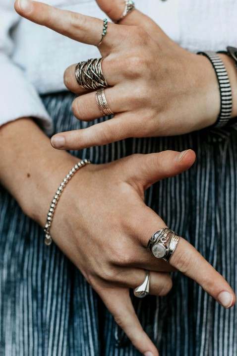 On wrist
